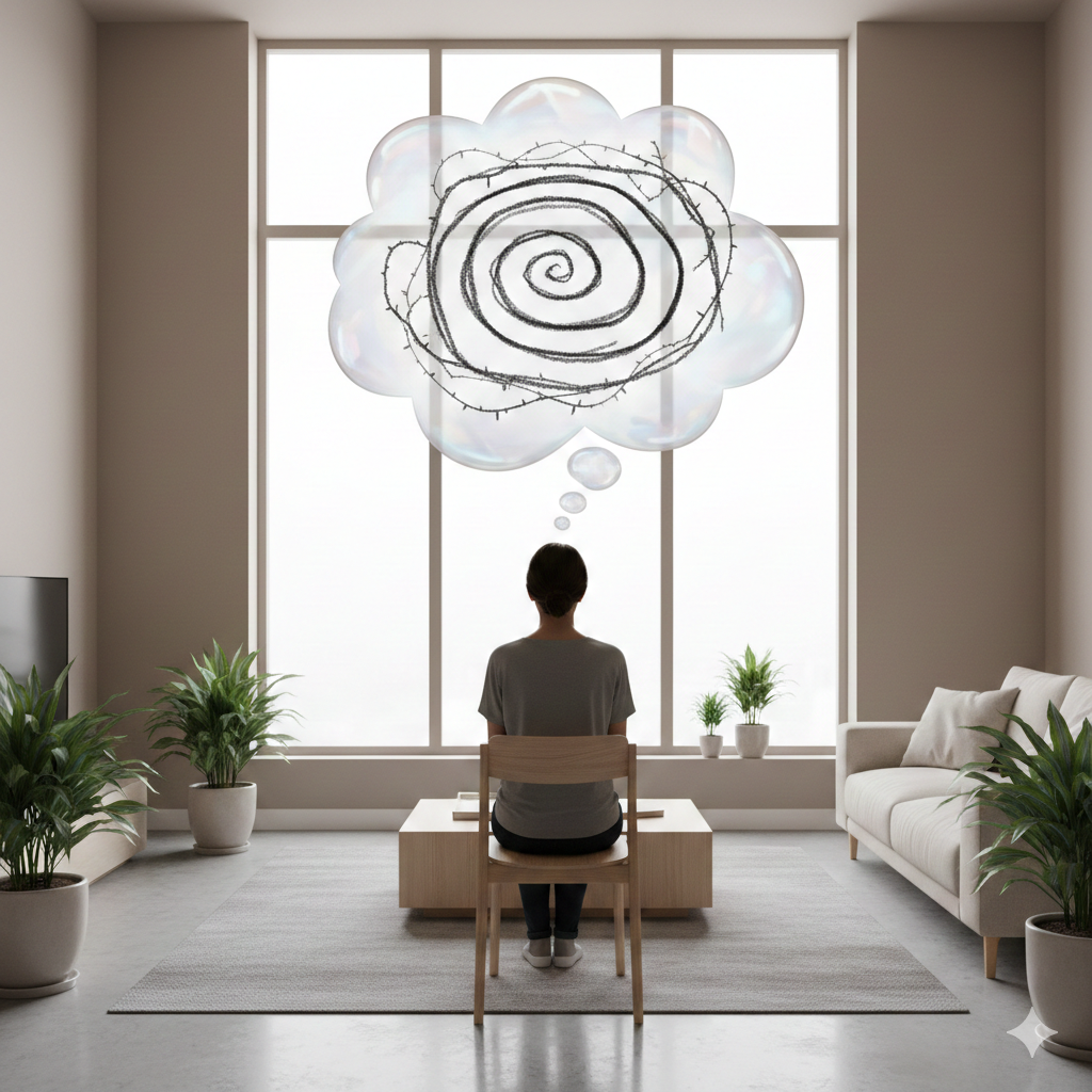 Symbolbild für Grübelbewältigung